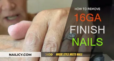 Quickly Removing 16-Gauge Finish Nails: A Step-by-Step Guide