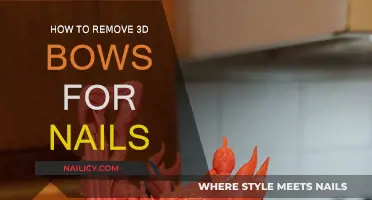 Easy Steps to Remove 3D Nail Bows
