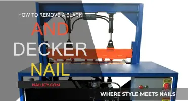 Removing a Black & Decker Nail: A Step-by-Step Guide