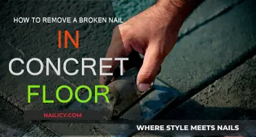 Removing Broken Nails: Concrete Floor Solutions
