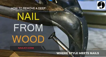 Removing Deep Nails: Techniques for Wood