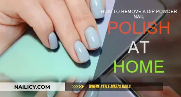 Dip Powder Nail Polish: At-Home Removal Tips