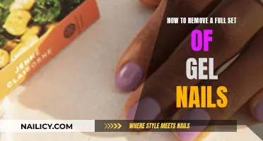 Gel Nails: Removing a Full Set Safely at Home