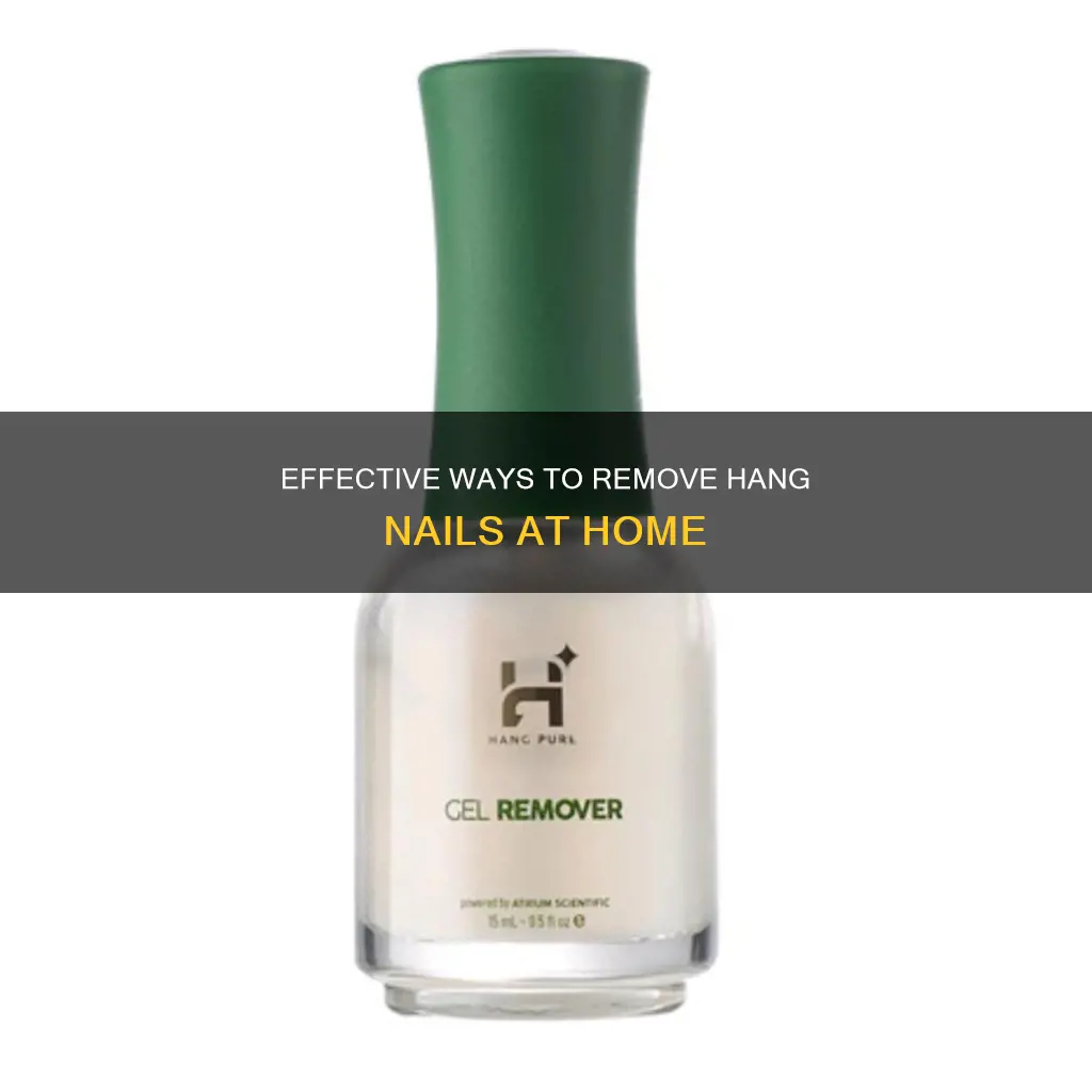 how to remove a hang nail
