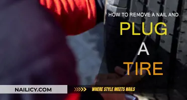 Quickly Plug a Tire After Removing a Nail