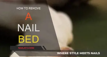 Removing a Nail Bed: A Step-by-Step Guide