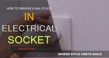 Safely Remove Nails from Electrical Sockets