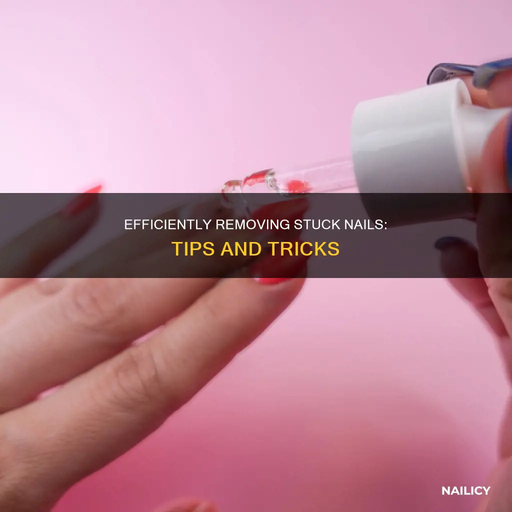how to remove a nail that is stuck