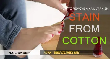 Erase Nail Varnish Stains from Cotton: Quick Tips