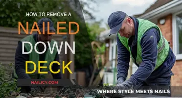 Demolishing a Nailed Deck: A Step-by-Step Guide