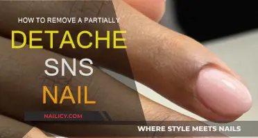 Easy Methods to Fix a Partially Detached SNS Nail