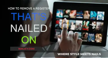 Efficiently Removing a Register Nailed On