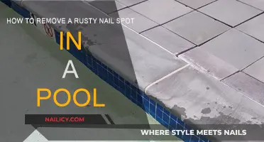 Removing Rusty Nail Spots from Your Pool