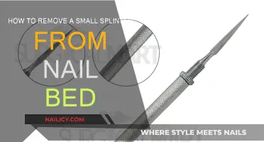 Splinter Removal: Nail Bed Treatment Guide