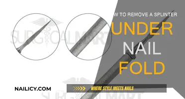 Removing Splinters from Under Nail Folds: Quick and Easy Guide
