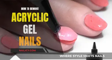 Acrylic Gel Nails: Safe Removal Techniques at Home