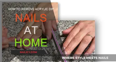 Removing Acrylic Dip Nails: A DIY Guide