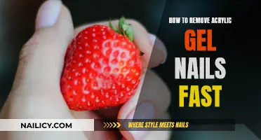 Removing Acrylic Gel Nails: Quick and Easy Methods