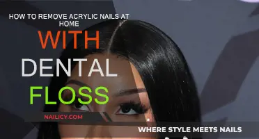 Dental Floss to the Rescue: Removing Acrylic Nails at Home