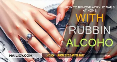 Removing Acrylic Nails: An At-Home Guide Using Rubbing Alcohol