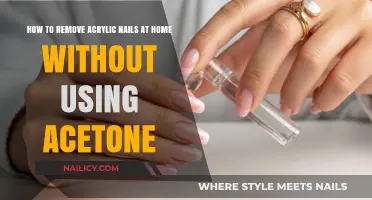 Safely Removing Acrylic Nails at Home: Acetone-Free Methods