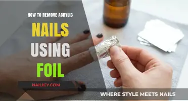 Effortless Acrylic Nail Removal: The Foil Method Explained