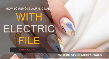 Electric File Acrylic Nail Removal: A Step-by-Step Guide