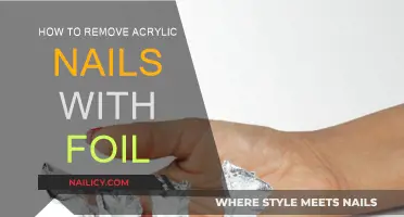 Removing Acrylic Nails: Foil Technique for Safe Soak-Off