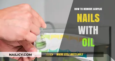 Removing Acrylic Nails: An Easy Oil Method