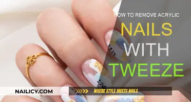 Easy Tweezers Hack: Removing Acrylic Nails