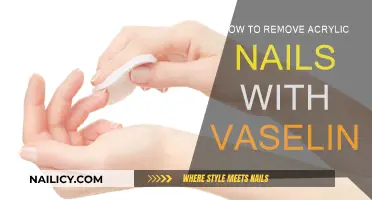 Removing Acrylic Nails: Vaseline to the Rescue