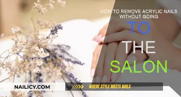 Removing Acrylic Nails: DIY Home Salon Tricks