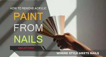Easy Ways to Remove Acrylic Paint from Nails