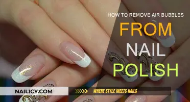 Get Rid of Air Bubbles in Nail Polish