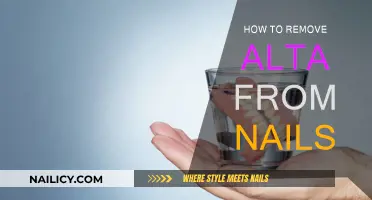 Removing Alta Stains from Nails: A Simple Guide