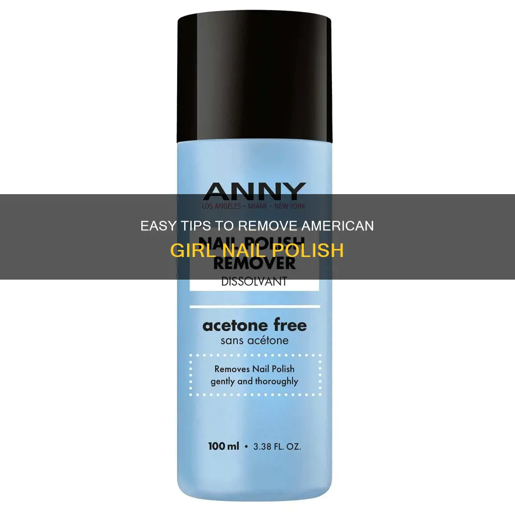 how to remove american girl nail polish