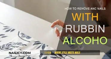Removing ANC Nails with Rubbing Alcohol: A Quick Guide