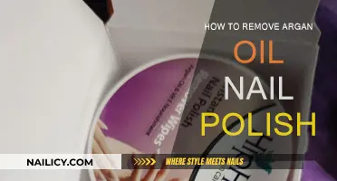 Natural Nail Care: Removing Argan Oil Polish