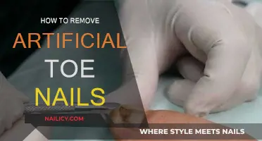 Removing Artificial Toe Nails: A Step-by-Step Guide
