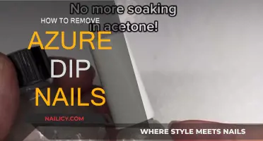 Dip Nails: Removing Azure Shades Easily