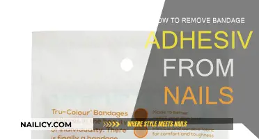 Removing Bandage Adhesive from Nails: Quick and Easy Guide