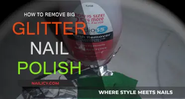 Easy Ways to Remove Glitter Nail Polish