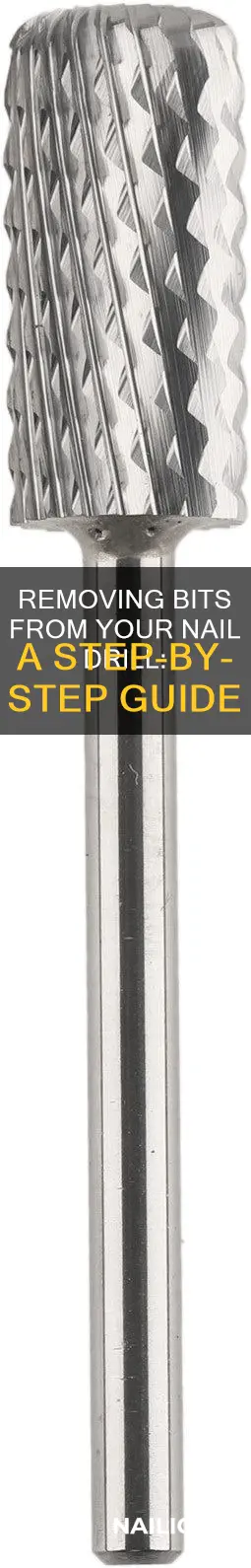 how to remove bit from nail drill