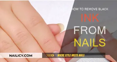 Removing Black Ink Stains from Nails: Quick and Easy Guide
