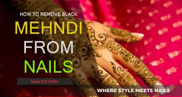 Easy Tips to Remove Black Mehndi from Nails