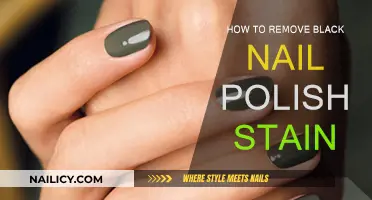 Erase Black Nail Polish Stains: Quick and Easy Solutions