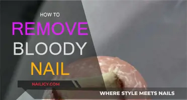 Effective Ways to Remove a Bloody Nail