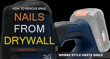 Removing Brad Nails: Drywall Repair Made Easy