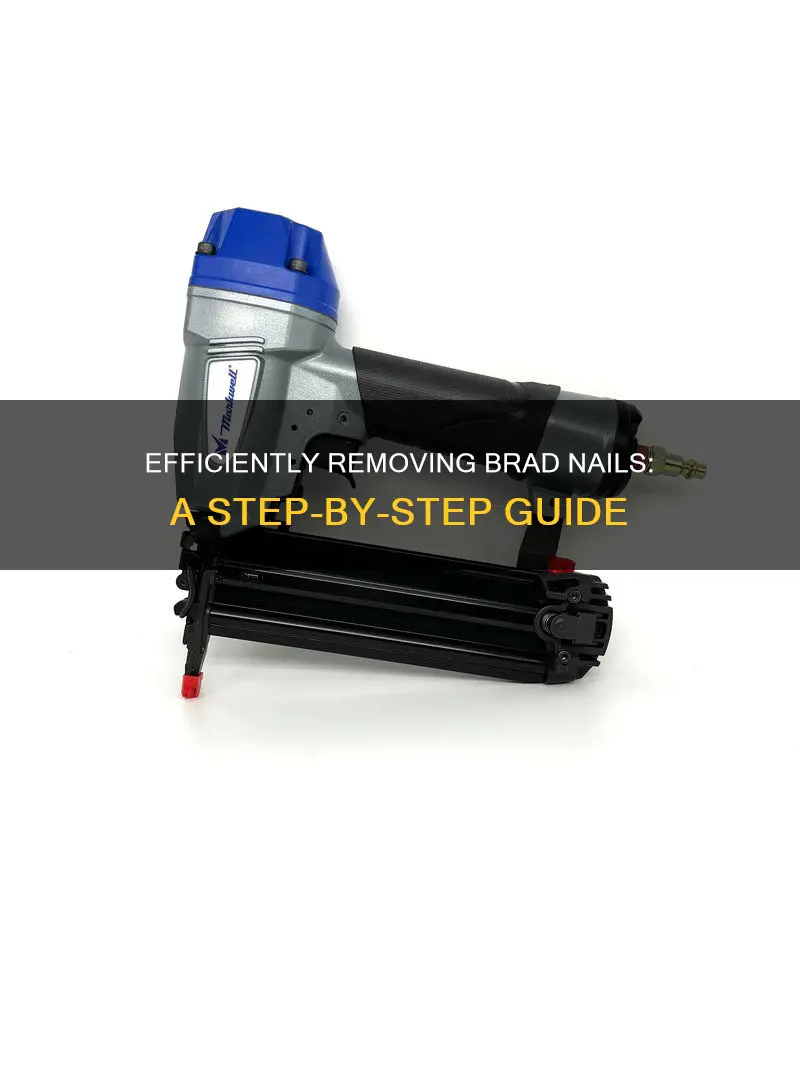 how to remove brad nails