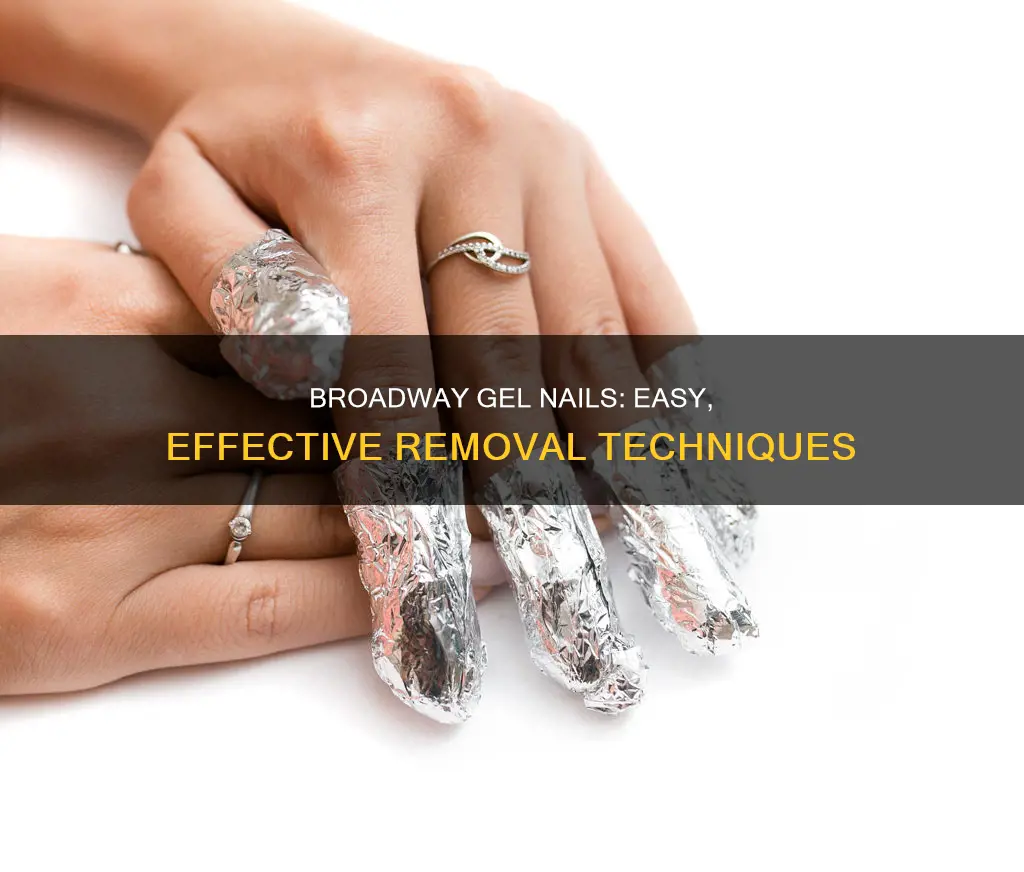how to remove broadway gel nails